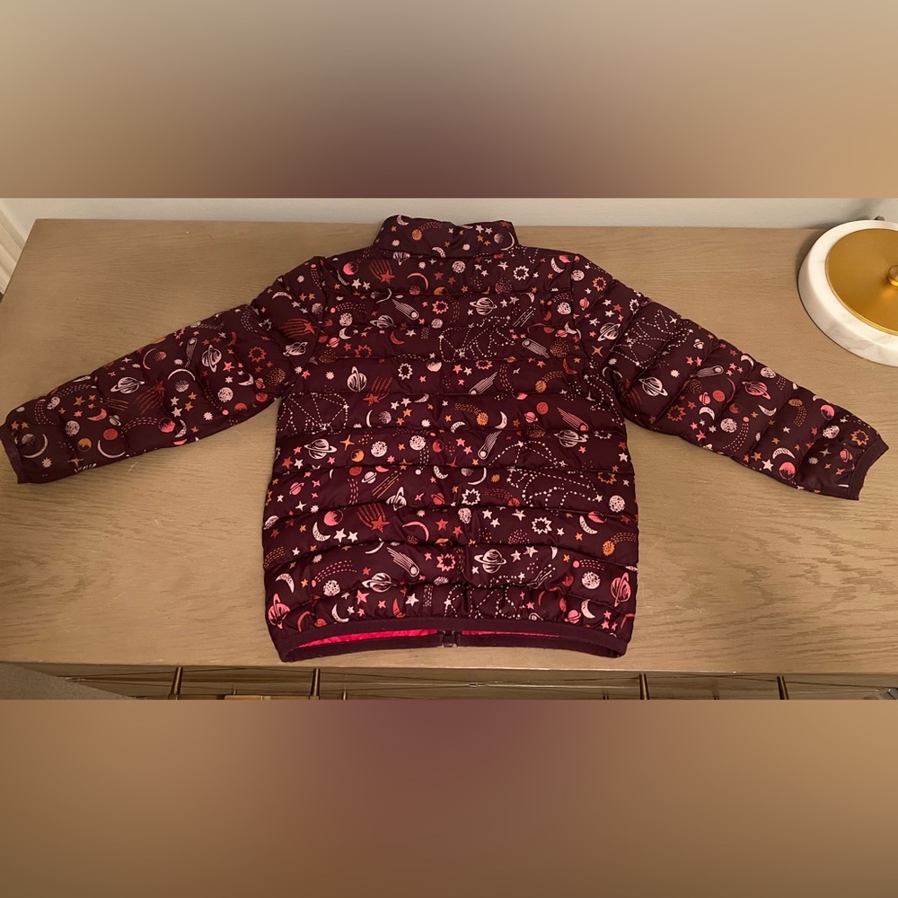 REI girls reversible down jacket